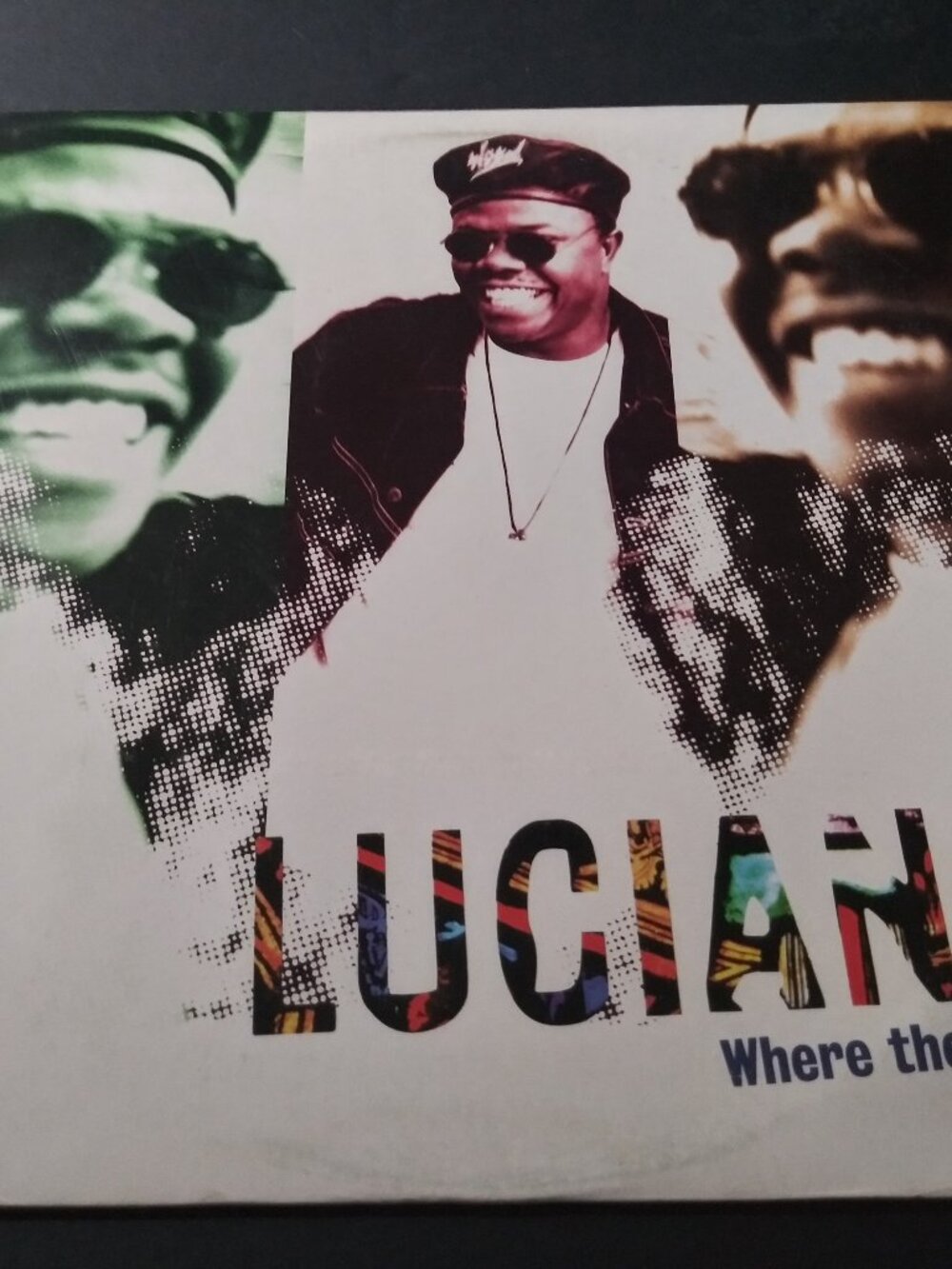 Luciano – Where There Is Life VG++ Original Island Jamaica LP Record 1995 REGGAE